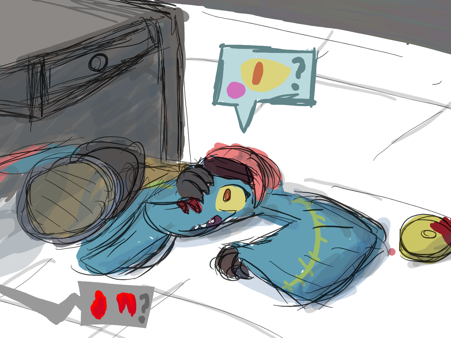 The stagnant calm is lifted, burnt away, as the warmth of emotion and urgency replaces the idle chill.